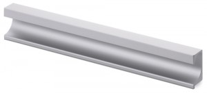 HETTICH 9149293 Poignée CAPRIS 1200 mm alu anodisé
