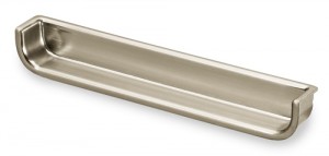 HETTICH 9145263 Poignée GENZONE 134 mm imitation inox