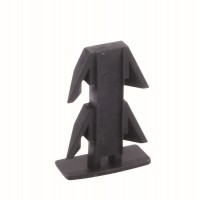 REHAU cheville coulissante Metallic-line 20 mm noir