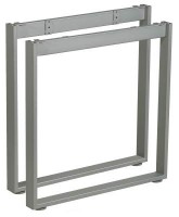 MILADESIGN piétement Mobilar M6207–Z noir