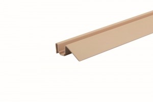 REHAU rail de guidage pour vis beige érable