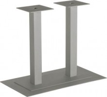 MILADESIGN pied de table central ST895 argent MILADESIGN pied de table central ST895 argent