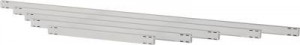 MILADESIGN profil de cadre de table G5 ST541-36 argenté