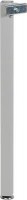 MILADESIGN G5 ST542 pied de table argenté