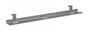 MILADESIGN MK95 rail suspendu Mobilar argent