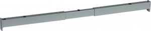 MILADESIGN MBR08–12 tige de raccordement réglable Mobilar argent