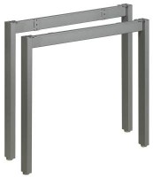 MILADESIGN piétement Mobilar M6308 argent