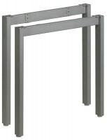 MILADESIGN piétement Mobilar M6307 argent