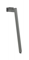 MILADESIGN pied de table Mobilar M6301–N argento