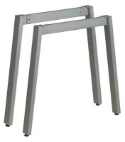 MILADESIGN piétement Mobilar M6308–S argent