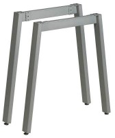 MILADESIGN piétement Mobilar M6307–S argent