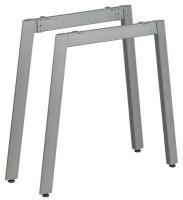 MILADESIGN piétement Mobilar M5408T–S argent
