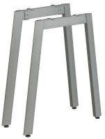 MILADESIGN piétement Mobilar M5406T–S argent