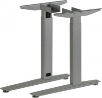 MILADESIGN piétement réglable extrémité Linear LN3601R argent