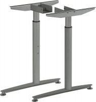 MILADESIGN piétement réglable latéral Linear LN3303R argent