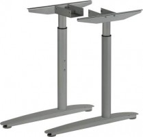 MILADESIGN piétement réglable extreme Linear LN3101R argent