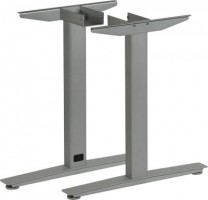 MILADESIGN piétement central Linear LN3602 argent