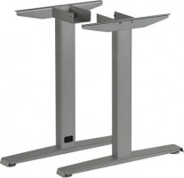 MILADESIGN piétement central Linear LN3402 argent