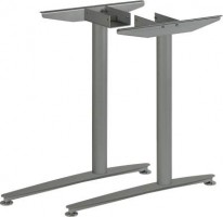 MILADESIGN piétement extrémité pied Linear LN3301 argent