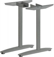 MILADESIGN piétement extreme pied Linear LN3103 argent