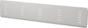 MILADESIGN plaque de couverture de table G8 ST376 argent