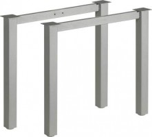 MILADESIGN piétement G6 ST622/80 argent