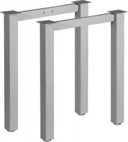 MILADESIGN piétement G6 ST622/60 argent