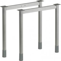 MILADESIGN piétement G6 ST511/70 argent