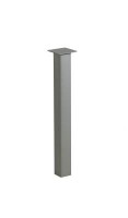 MILADESIGN G5 ST722 pied de table argent