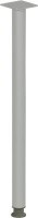 MILADESIGN pied de table G5 ST407 argent