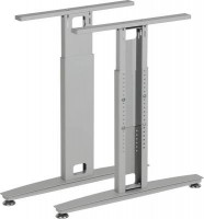 MILADESIGN piétement réglable central G3 ST224R argent