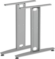 MILADESIGN piétement central G3 ST224 argent