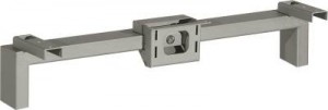 MILADESIGN piétement bas Quark Q7607-K argenté