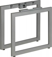MILADESIGN piétement Quark Q7207-Z argent