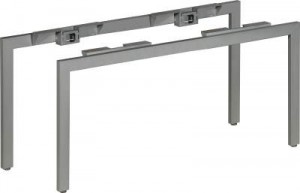 MILADESIGN piétement Quark Q7214 argent