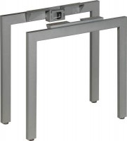 MILADESIGN piétement Quark Q7207 argent