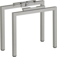 MILADESIGN piétement Quantum Q7508 argent