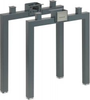 MILADESIGN piétement Quantum Q7106 argent