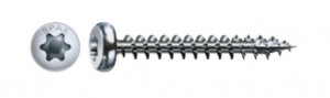 SPAX vis a bois 5x60 tete demi-ronde TXS,W,4C