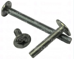 Vis pour poignée M4x60 tete demi-ronde avec collerette Vis pour poignée M4x60 tete demi-ronde avec collerette