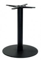 Pied de table central BD 009 hauteur 720 mm inox mat Pied de table central BD 009 hauteur 720 mm inox mat