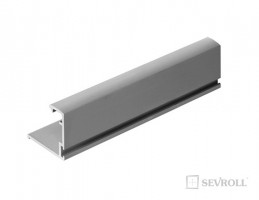 SEVROLL 01598 Slim Line II moulure cadre 18mm 2,7m argenté