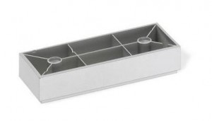 Glissiere K160 chrome mat