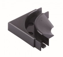 REHAU angle moulure rail de guidage vis noir