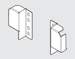 BLUM ZRR.5200 Antaro, support de tringle, gris BLUM ZRR.5200 Antaro, support de tringle, gris