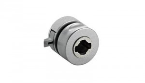 HETTICH 9138389 serrure pour porte vitrée avec poignée intégrée et loquet