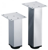 HETTICH 9119543 46491 Lano SQ 46 pied 100 argénté