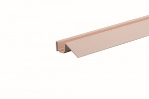 REHAU rail de guidage vis beige bouleau