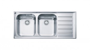 FRANKE Évier NEX 621/2P 1160x510mm inox