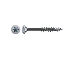 SPAX vis a bois 4,5x80/47 tete fraisée TXS,W,4C MH, filetage partiel